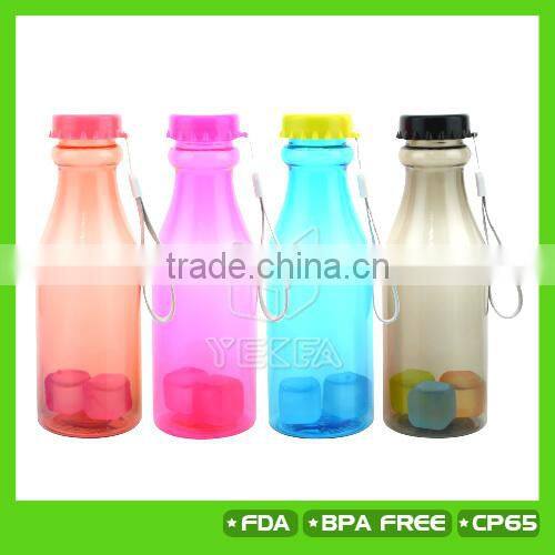 Hot selling item, 500ml plastic soda bottle, Cola cup, bottle 2 go