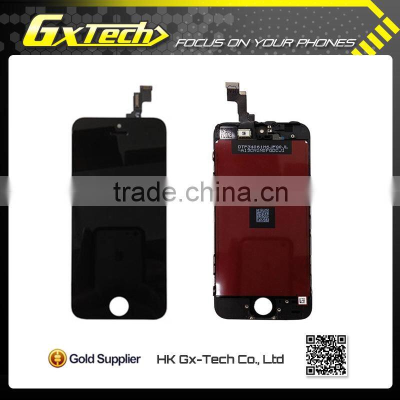 Well working for iPhone 5S Retina lcd with frame display digitizer