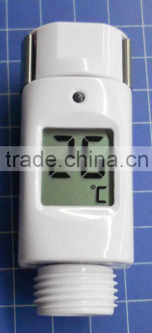2014 hot sale ROHS digital shower head thermometer