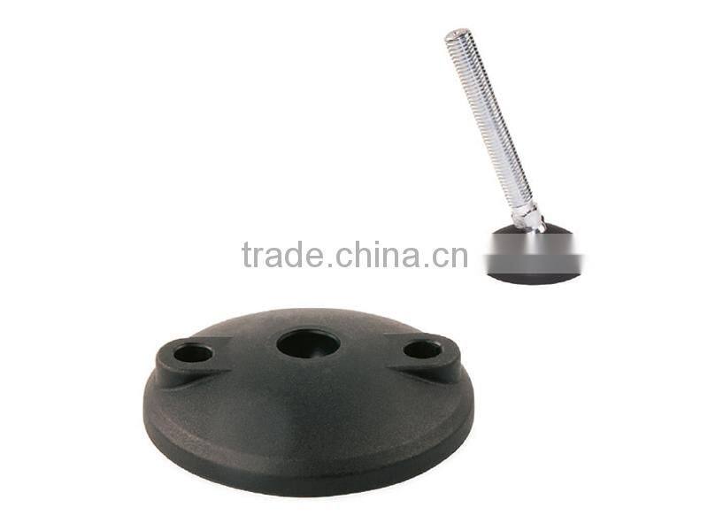 Metal base for adjustable levelling feet MBD