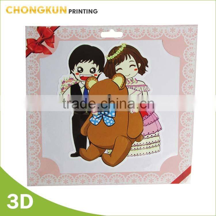 Colorful PVC wall stickers die cut stickers vinyl wall sticker