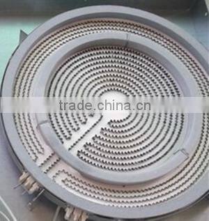 Two heating zone electric cooktops for home use