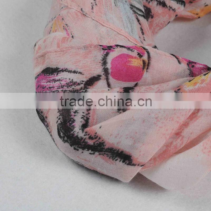 New fashion 2016 polyester russian women scarf and shawl wholesale