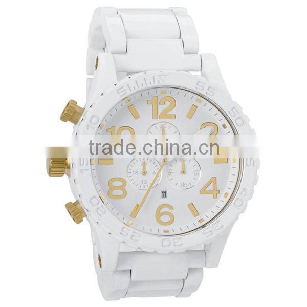 2015 all steel big size top branded famous brand name watch