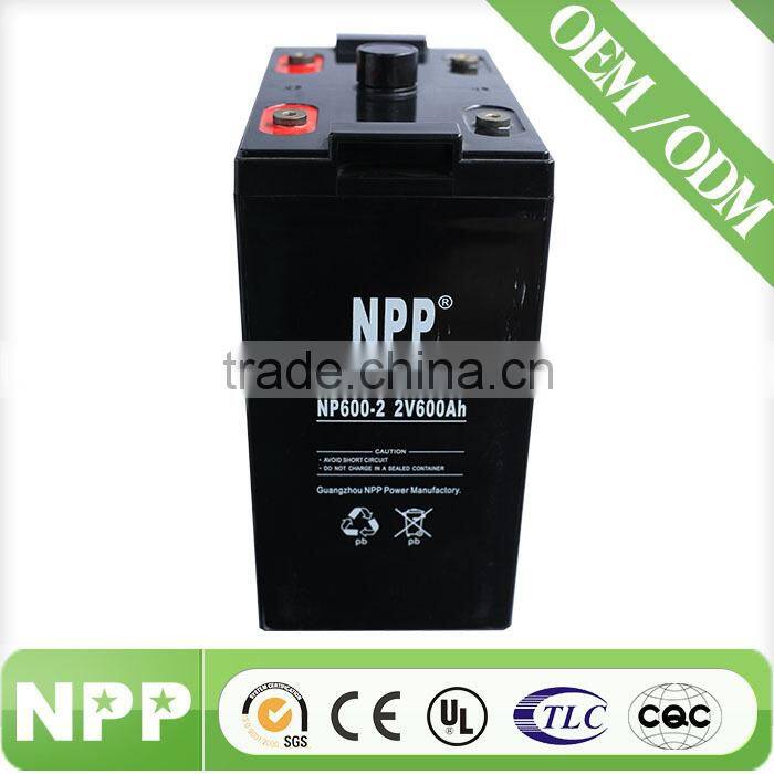 2v600Ah LEAD ACID Battery for electric bike