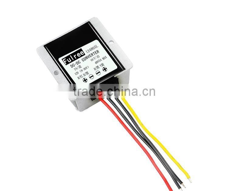 waterproof 12v to 48v5a240w boost converter, 12v to 48v dc-dc converter,step up module