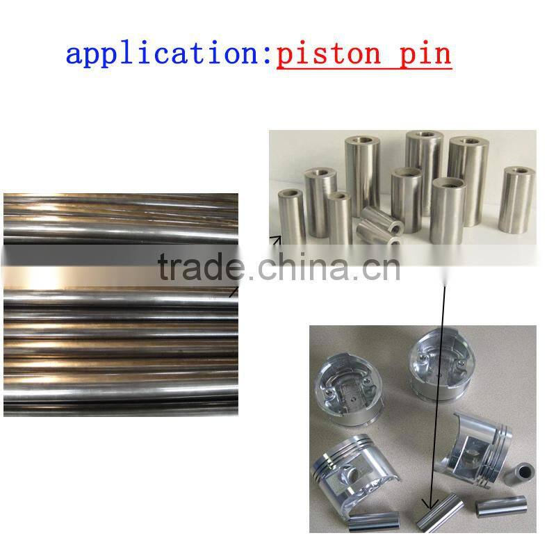 Precision cold drawn/rolled seamless steel pipe used for piston pin
