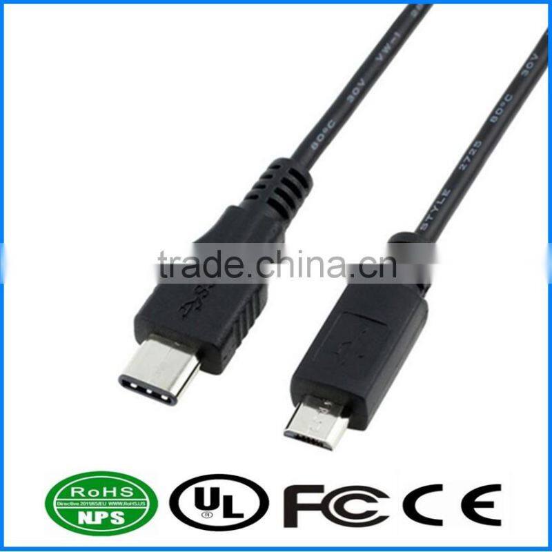 USB3.1 Type C To USB2.0 Micro Cable Highspeed USB Cable