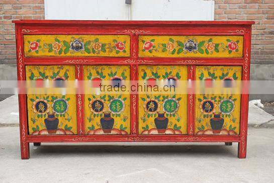 Chinese antique solid wood tibetan furniture