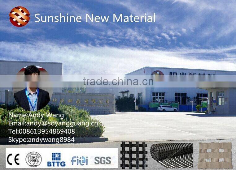 polyester geogrid driveway for reinforcement