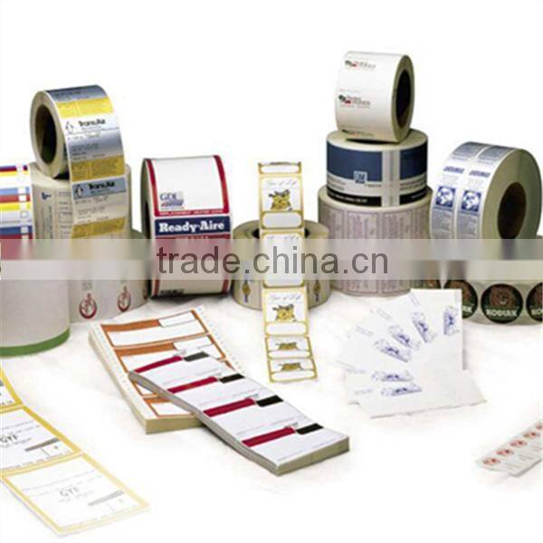 2015 factory design new fashion high printing label for garment accessory