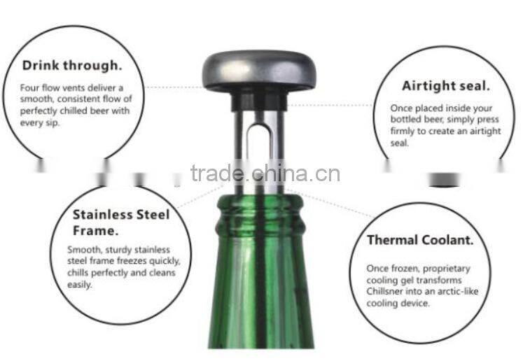 NT-PC16 China wholesale suppliers magnetic beer metal beer chiller stick for sale