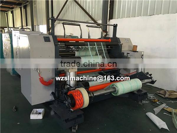 Double Motors Film Slitting Rewinding Machine