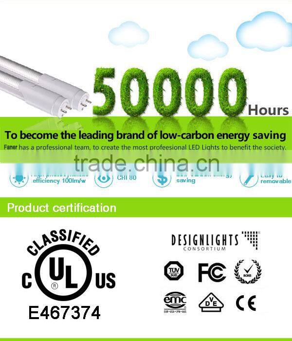 2014 NEW TUV CUL UL listed T8 LED tube light
