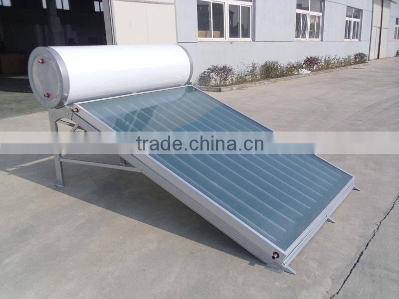 Flat Plate Collector Compact pressurized solar water heater,solar geyser