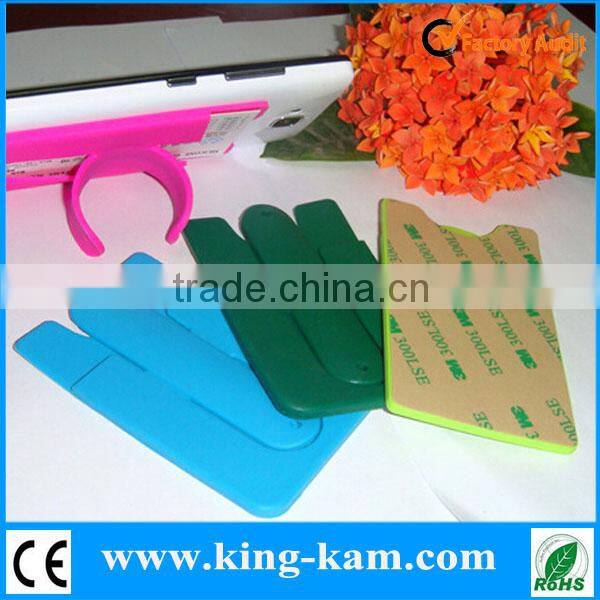universal silicone bumper case with touch-U holder