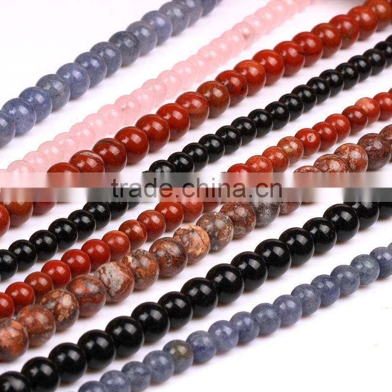 Customized Natural Lapis Lazuli Beads Landing Gems Jewelry