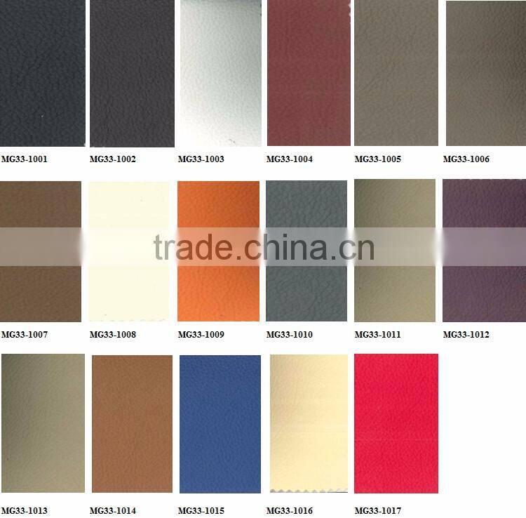 Luxury wood frame Pu leather office conference table