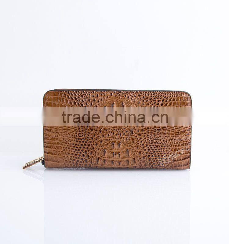 High quality mens genuine leather hot design purse