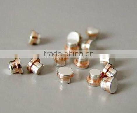 SGS Approved AgCdO13 bimetal contact rivet