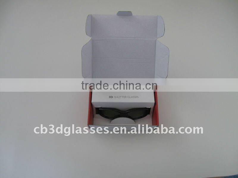 popular 3d tv shutter glasses dry battery design