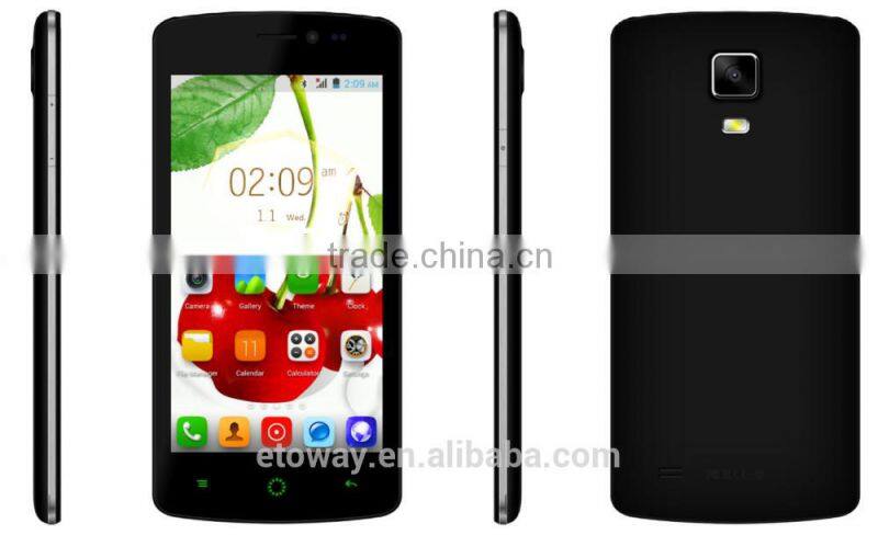 512M+4G made in China 4.5inch capacitive touch screen smartphone