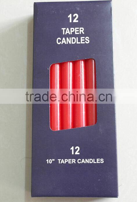 red candle for religious activities or festival parties