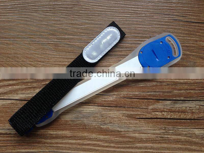 New design plastic promotion led reflective belt