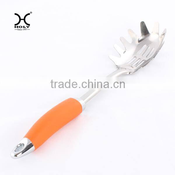 slotted turner with 0range handle