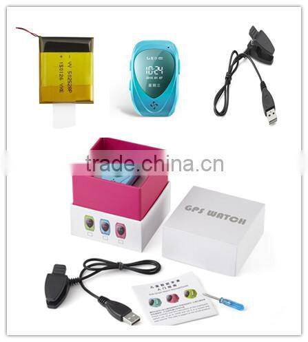 GSM GPRS GPS Locator Tracker Anti-Lost Child Guard for IOS Android Smart Kid Wrist watch