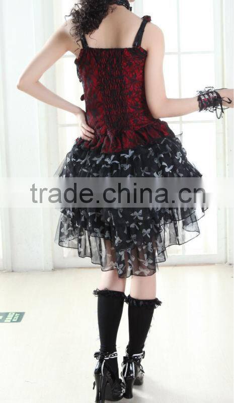 Glp 2013 bow lace ruffle lolita vest pattern 61251