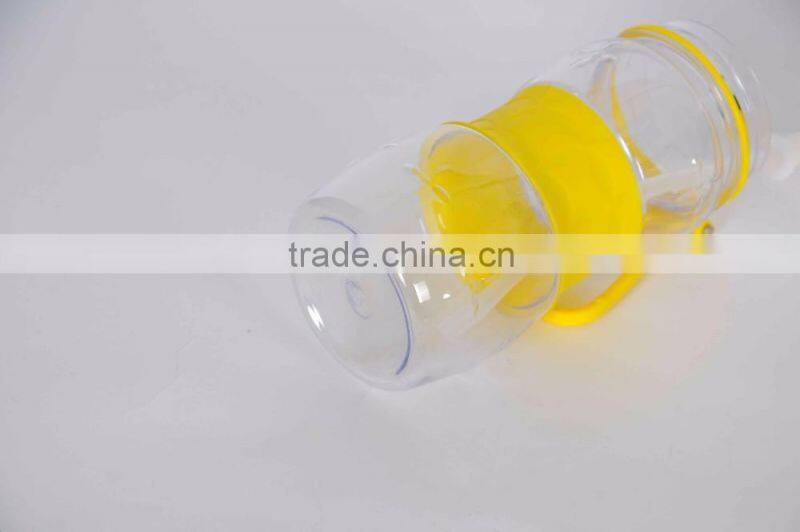 2016 High Quality BPA free Tritan plastic material sport drinking water bottle child water bottle with straw