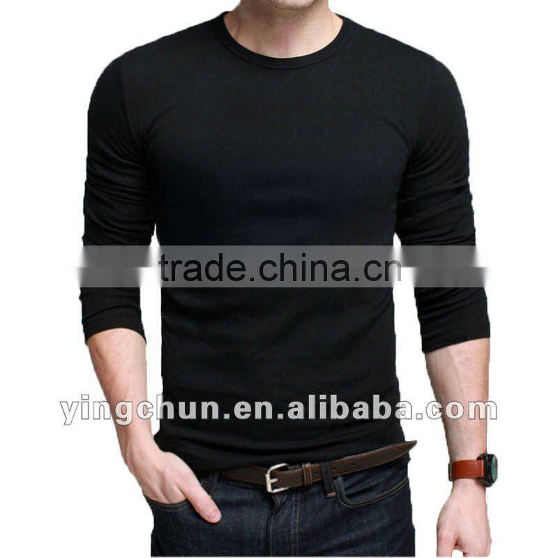 high quality fashion plain t-shirt for men(YCT-B0322)