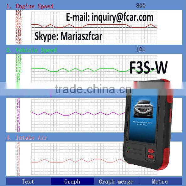newest FCAR F3S-W auto diagnostic tool for all cars - reaching to the same effect with the OEM scanners at good price