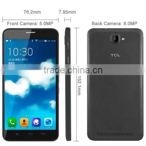 Original TCL S720T 8GB Black, 5.5 inch Android 4.2 FHD OGS Capacitive Screen Smart Phone
