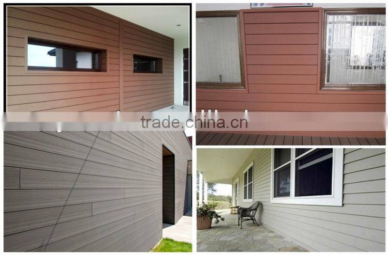 Durable and water proof wood plastic composite/wpc wall panel passed CE