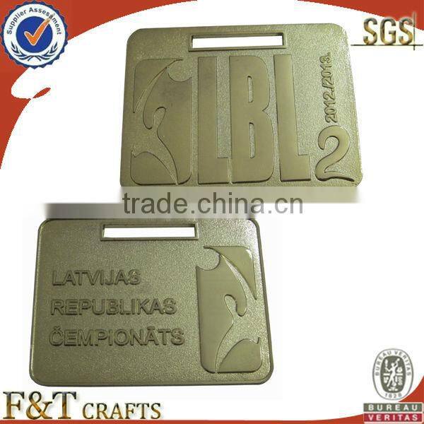 gold award metal swimming medals with custom logo