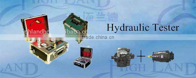 Portalbe and digital hydraulic valve tester for hydraulic repair factory