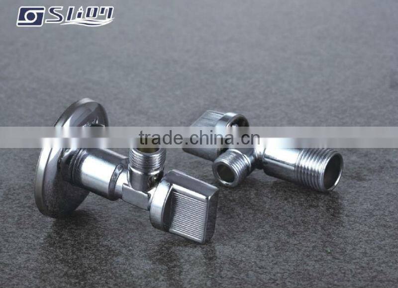 brass chrome plated angle valve & brass angle needle valve