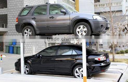 Advanced Underground 4 Pillars Stacker Parking Lift for Home