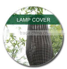 Waterproof rattan sofa set with cushion