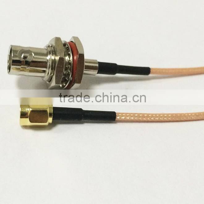 Shenzhen manufacture RF SMA Male Switch BNC Female Pigtail Cable RG316