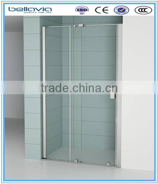 hot sales bath frame sliding glass shower doors ,sliding factory holder shower screen, frame shower bath