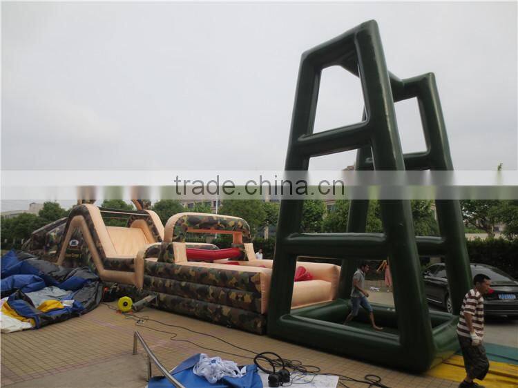 high quality cheap inflatable obstacle course for sale