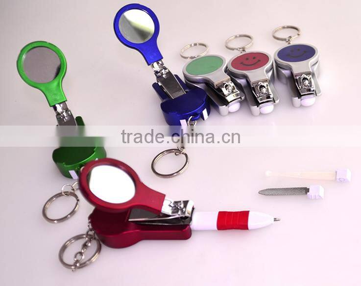 multifunction ballpen with nailer and mirror