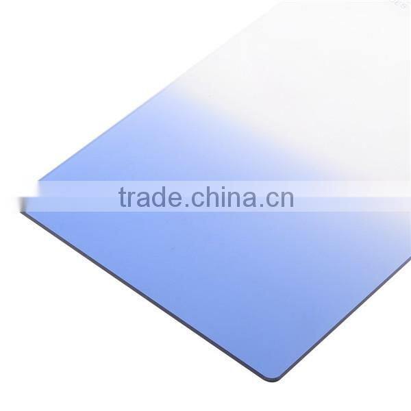 Camera Filter P Series Graduated Blue Square Filter For Canon 5D 7D For Nikon D750 D810