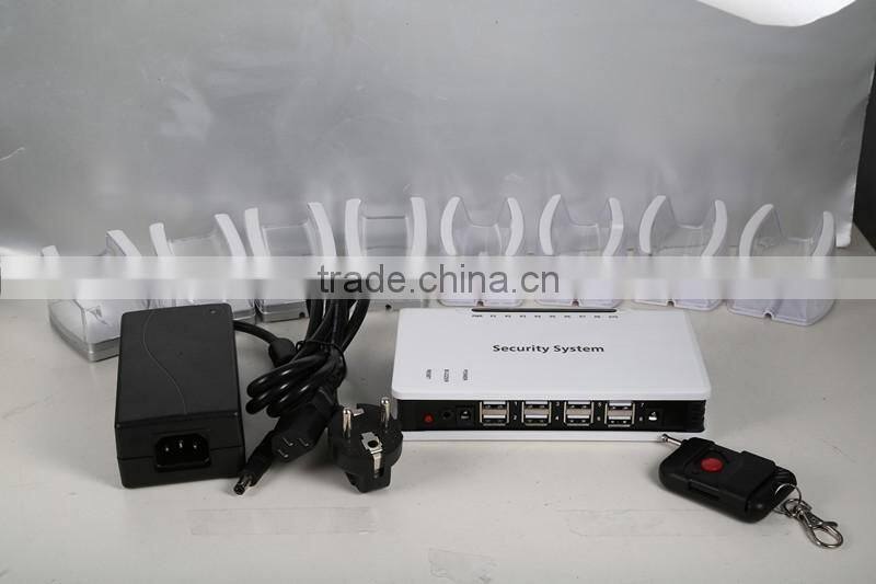 Hot sell 8 ports multiple phone security system display