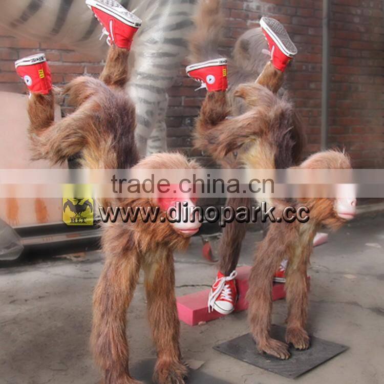 HLT life size animatronic simulation monkey