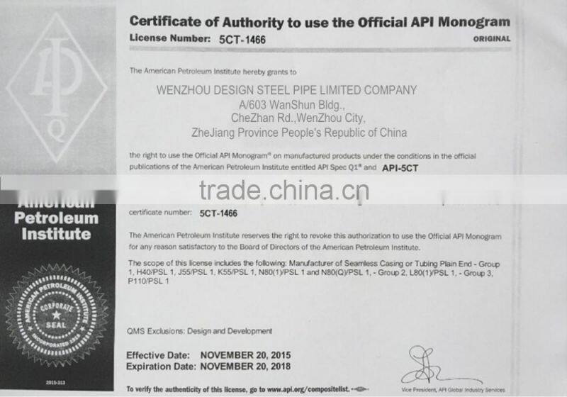 ASTM A53 Seamless Carbon black Steel Pipe & Seamless Steel pipe black coating