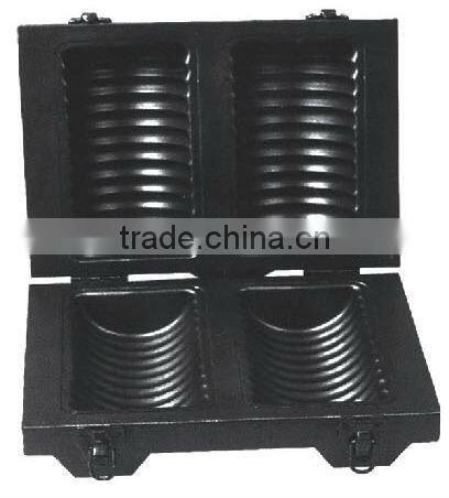 Custom non stick aluminum wheel shaped bread mold